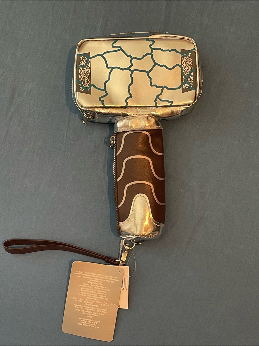 Disney Thor Hammer wristlet bag